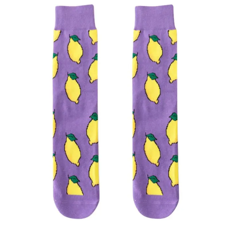 Рождественские носки harajuku calcetines mujer; персональный тренд; принт с героями мультфильмов; модные тренды; женские длинные хлопковые носки