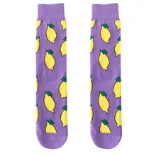 Рождественские носки harajuku calcetines mujer; персональный тренд; принт с героями мультфильмов; модные тренды; женские длинные хлопковые носки