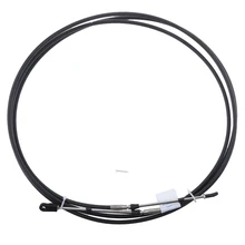 Комплект из 2 морских лодок подвесной двигатель дроссельной заслонки для Yamaha моторы-11 футов/3,35 метров-черный