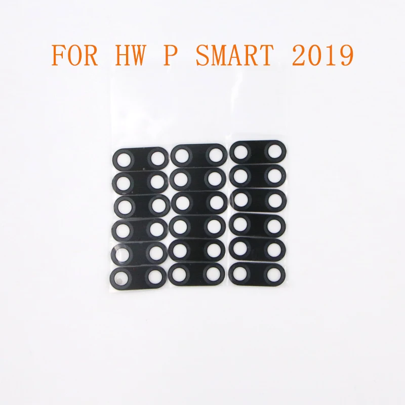 10 шт./30 шт./50 шт. P SMART объектив камеры стекло для huawei P smart задний объектив задней камеры с наклейкой