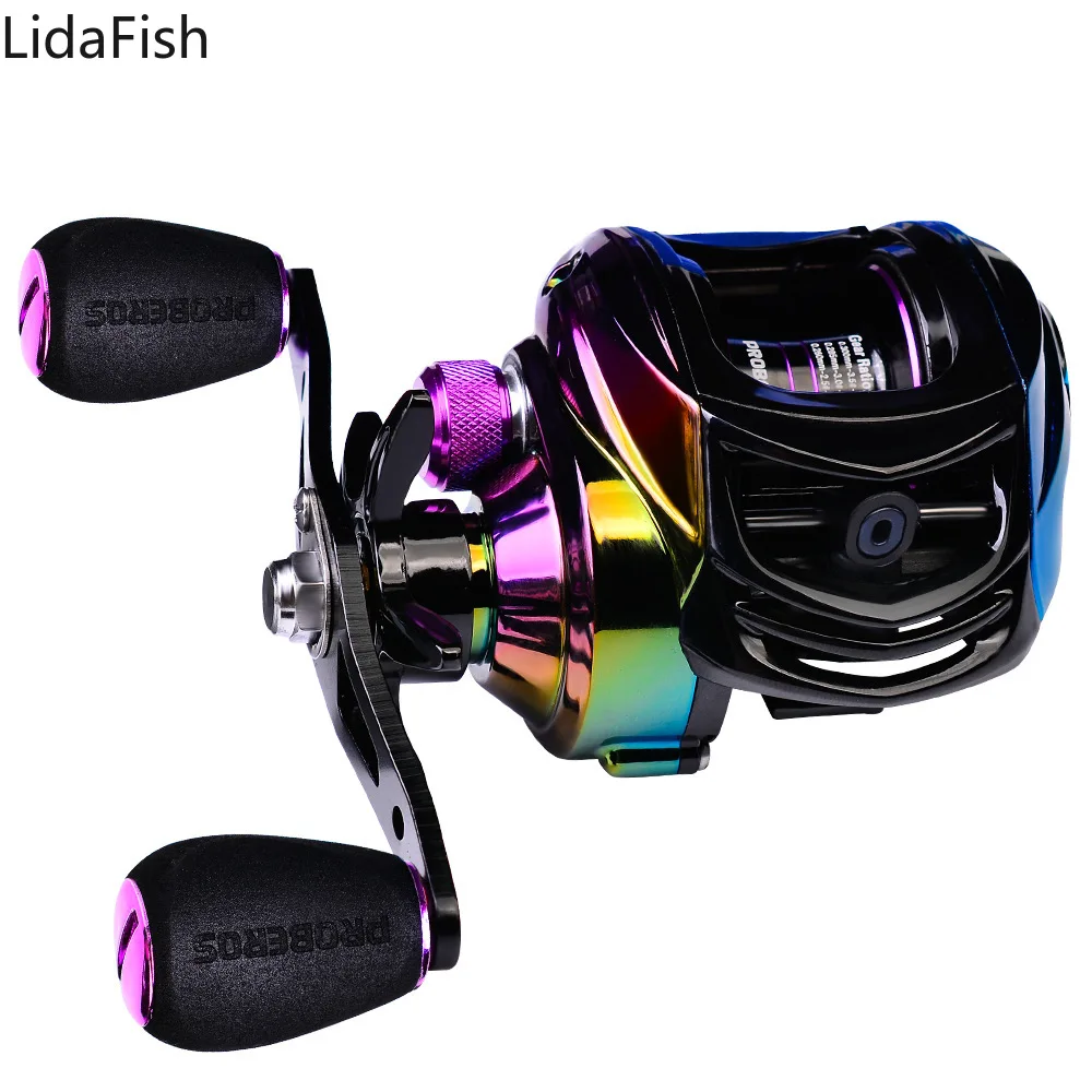 

Fishing Reel 6-8KG Carbon Fiber Drag 7.2:1 Gear Ratio Baitcasting Fishing Reel Magnetic Brake System Fishing Coil