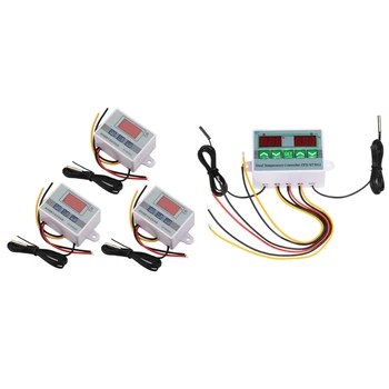 

1 Set 220V W3002 Digital LED Temperature Controller & 1 Set ZFX-ST3012 Thermometer Temperature Controller