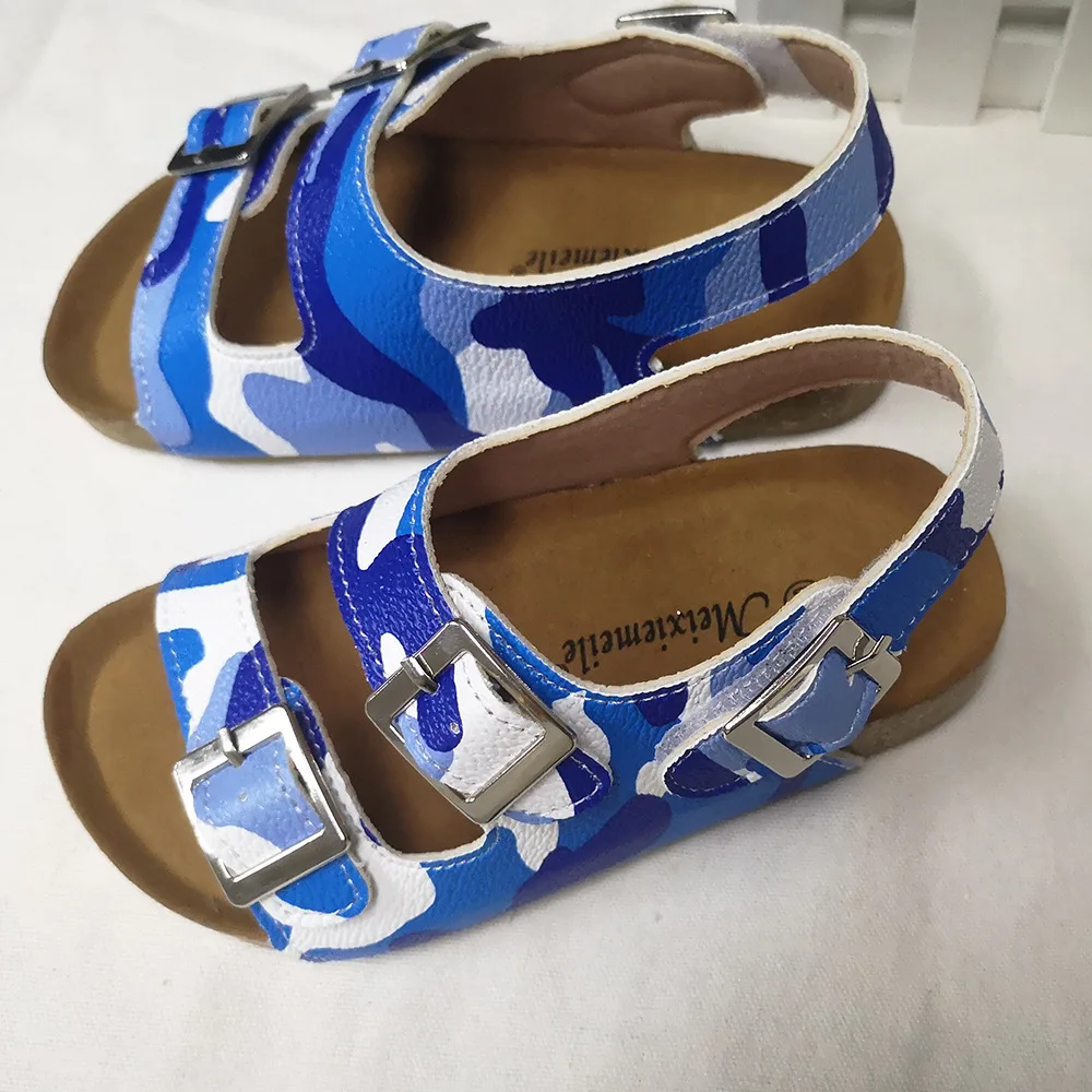 ULKNN Kid's Sandals Cosy Girl Summer Sandals For Boys students school sandals Style Flat Medium-small Baby BOY'S Beach Shoe