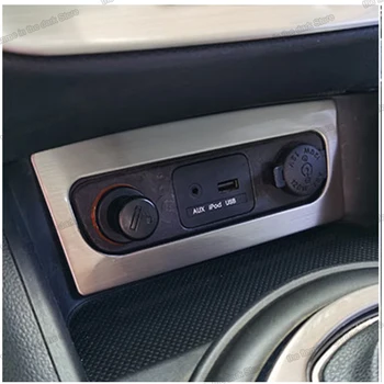 

Lsrtw2017 car central control Cigarette lighter panel trims for kia sportage 2011 2012 2013 2014 2015 2010 accessories 3 r sl