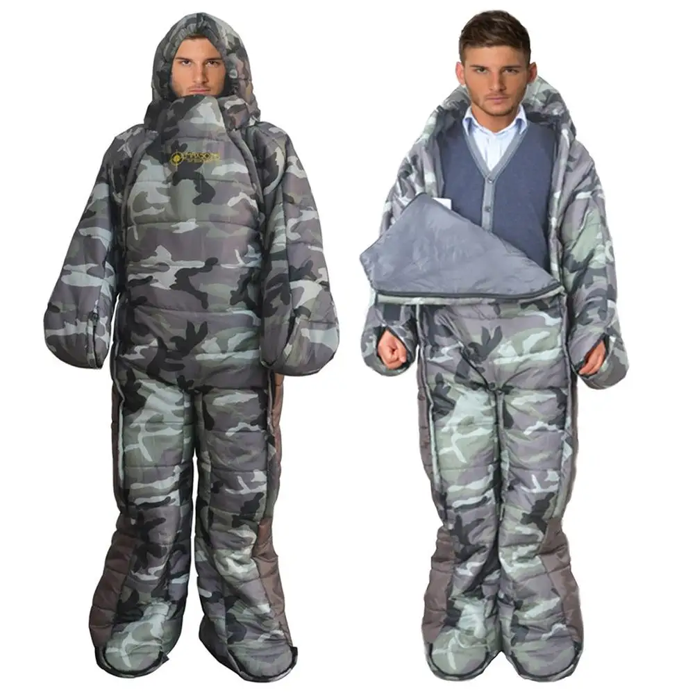 sleeping bags with feet