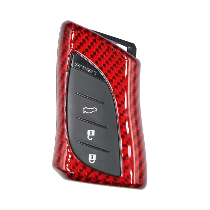 Чехол для ключей из углеродного волокна для Lexus Smart key