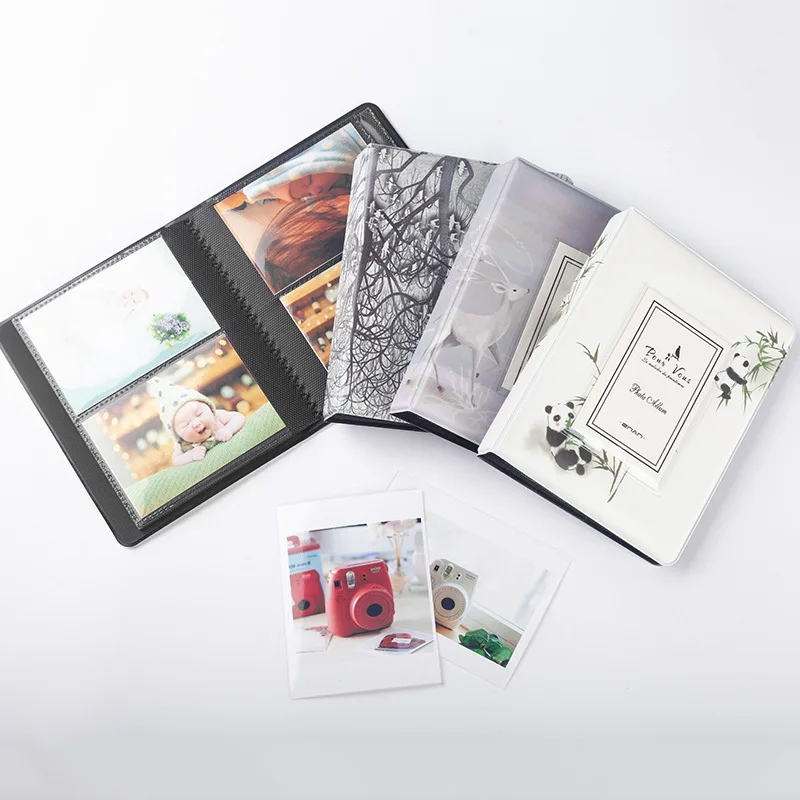 Альбом для фотографий Fujifilm Instax Mini 9 8 7s 90 70 25 64 кармана 3 дюйма|Фотоальбомы| |