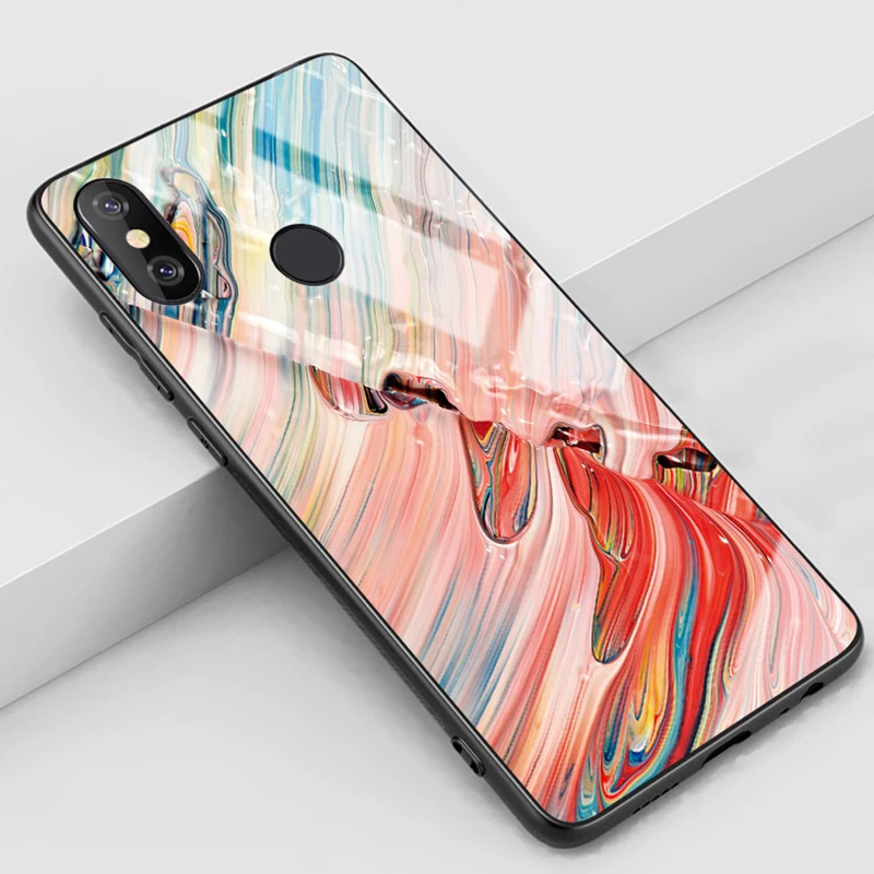 Закаленное Стекло чехол на для samsung Galaxy a50 a10 a20 a30 a40 a60 a70 a80 a50s a30s a10E A20e a10s a20s роспись Coque - Цвет: 17