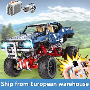 

1605PCS Technic Car Toys The 4x4 Crawler Off-road Truck Building Blocks Bricks Assembly Car Model Kids Toys Christmas Gifts