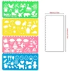 Animal Geometry Spirograph Drawing Stencils Set Painting Template Rulers Art Crafts Creative Children Kids Educational Toy 3