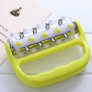 

1PC Easy Grip Acupressure Massager Roller Easy to Operate Massager Plastic Massager Green