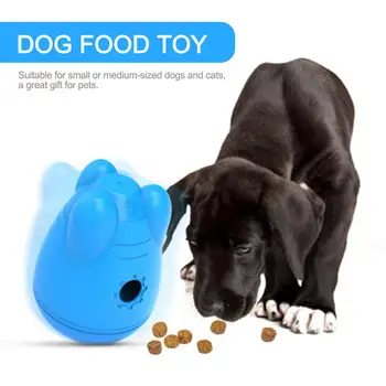 

Dog Food Toy Tumbler Pet Slow Feeder Dog Cat Food Dispensing Toy Dog Toys Jouet Chien Honden Speelgoed