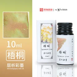 Ostrich tinta cromatográfica de Color para pintura, pluma estilográfica de agua, plazo Solar 24, 10ml