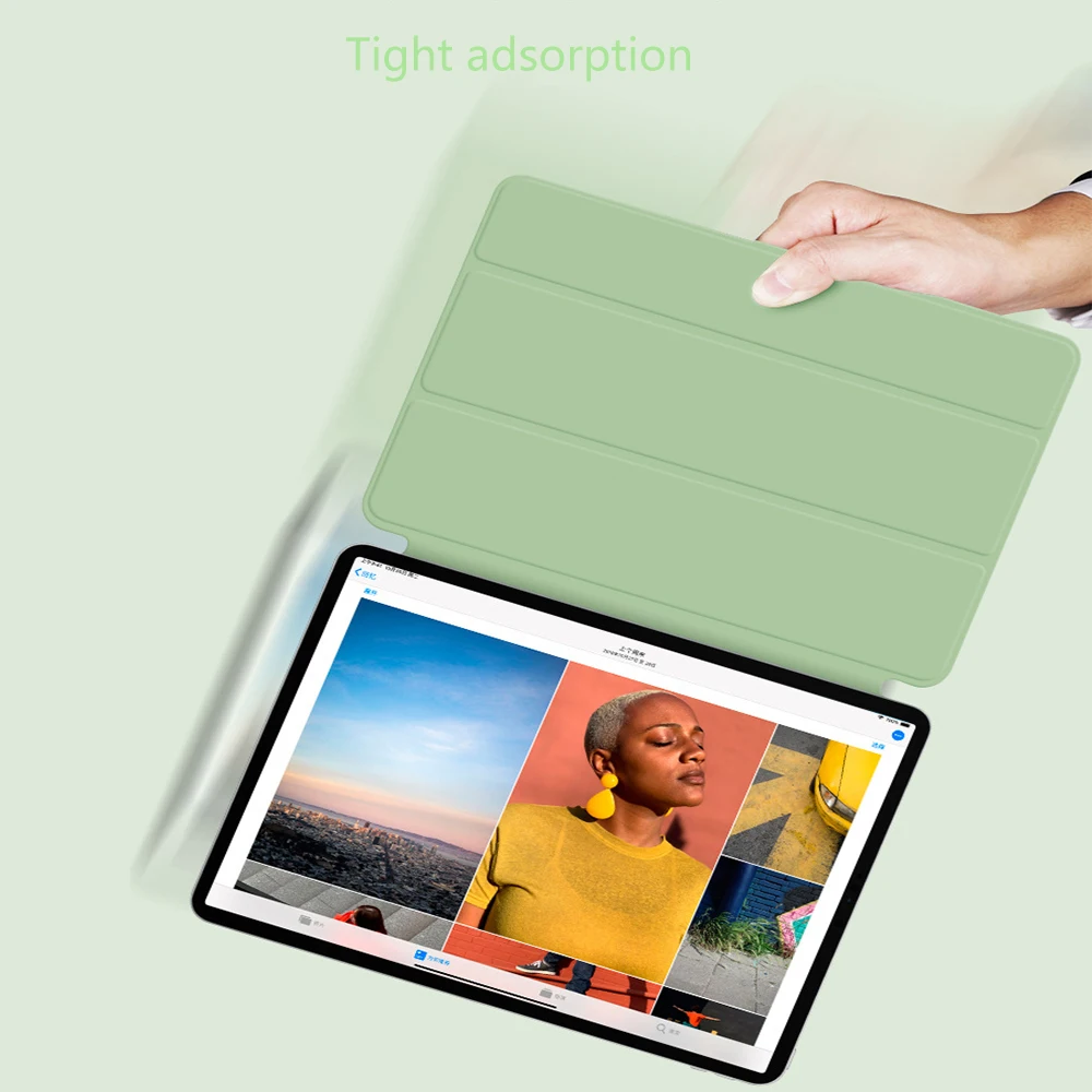 iPad Case Tablet Case Smart Cover For iPad Pro 11 iPad 10th Gen. 10.9 Air5 Pro11 M2 Magnetic Ultra Slim Tri-folds Protection Clip