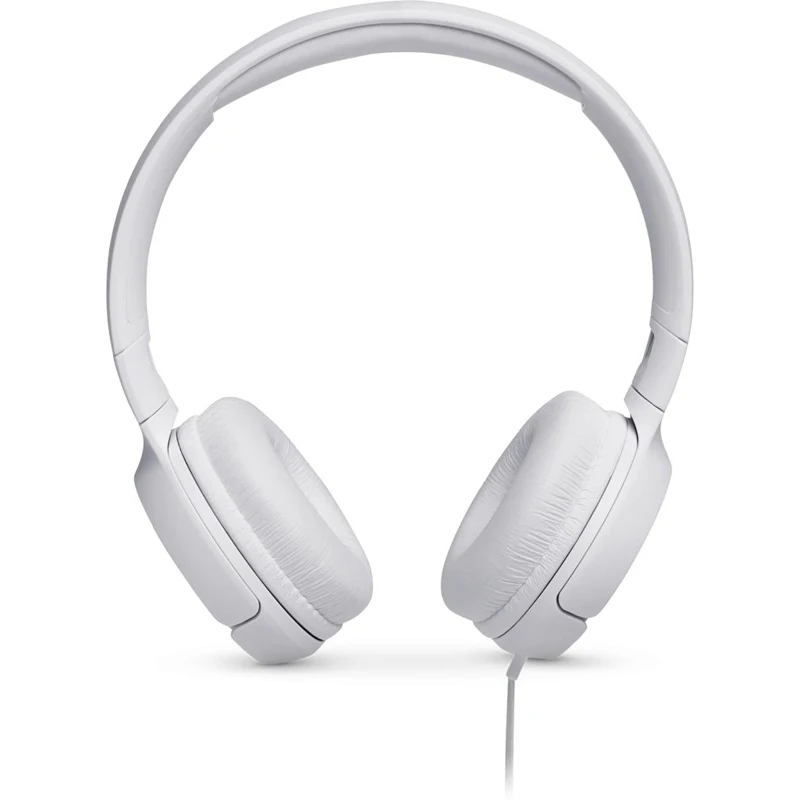 Гарнитура накладные JBL T500 1.187м белый проводные