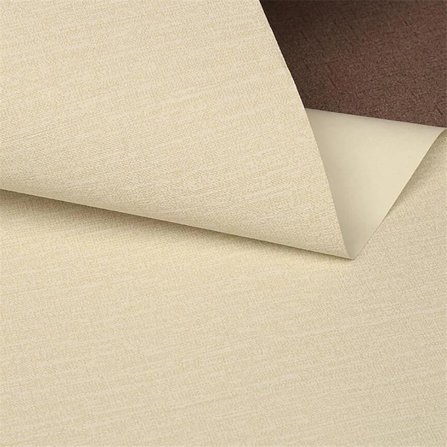 beibehang Pure pigmented linen pattern imitation straw wallpaper shop office hotel engineering Chinese retro gray обои | Обустройство