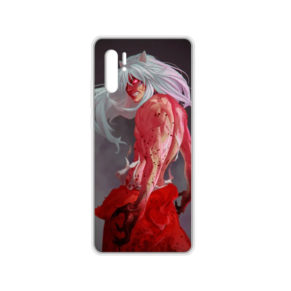 Аниме Inuyasha чехол для телефона HUAWEI p 8 9 10 20 30 40 P pro Smart 2017 2019 Z lite Прозрачный Бампер
