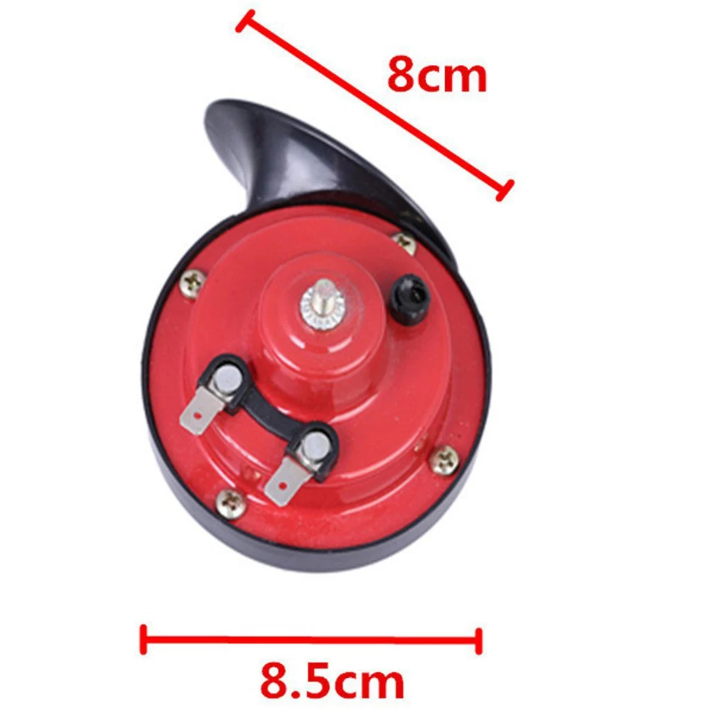 120db Snail Air Horn Loud Dual Twin Tone Motorcycle Car Bike Truck 12V