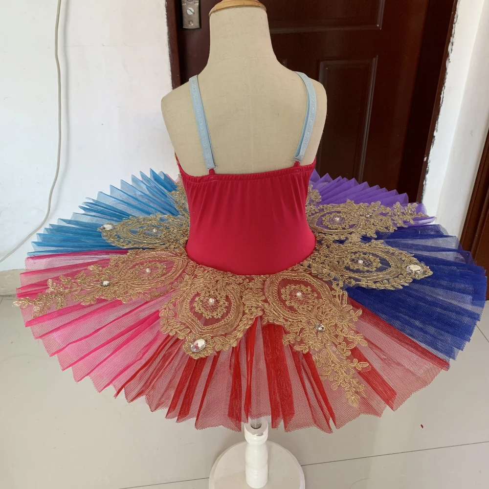Dance Costume Real 2020 New Adult Professional Ballet Tutus For Kids Swan Lake Dress Pancake Tutu Leotard Clothing For