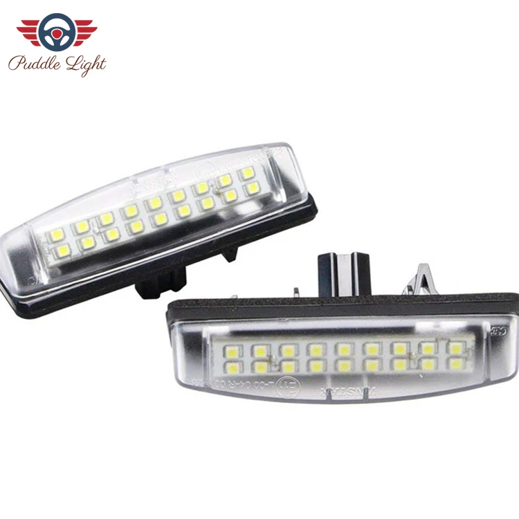 2 шт. светодиодный номерной знак для Toyota Aurion Avensis, Verso Camry Echo 4D Matrix Prius Scion TC Yaris Venza Previa - Испускаемый цвет: Белый