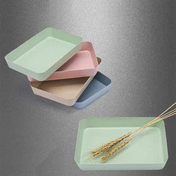 

New 1Pc Plastic Kitchen Drawer Storage Tray Organizer Degradable Material Storage Divider Kitchen Tools Grocery storage