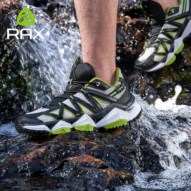 Rax Men Breathable Trekking Aqua Shoes Men Women Water Sports Shoes Summer Hiking Outdoor Sneakers Walking Fishing Zapatos