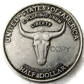 

USA 1935 Old Spanish Trail Half Dollar Copy Coins Silver Plated