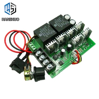 

DC9-50V 40A DC Motor Speed Control Reversible PWM Controller 12V 24V 48V 2000W Forward Reverse Switch