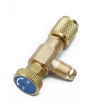 

1/4 - 1/14 Control Valve For Refrigerant Charging Hose R22 R404A R407C PRO
