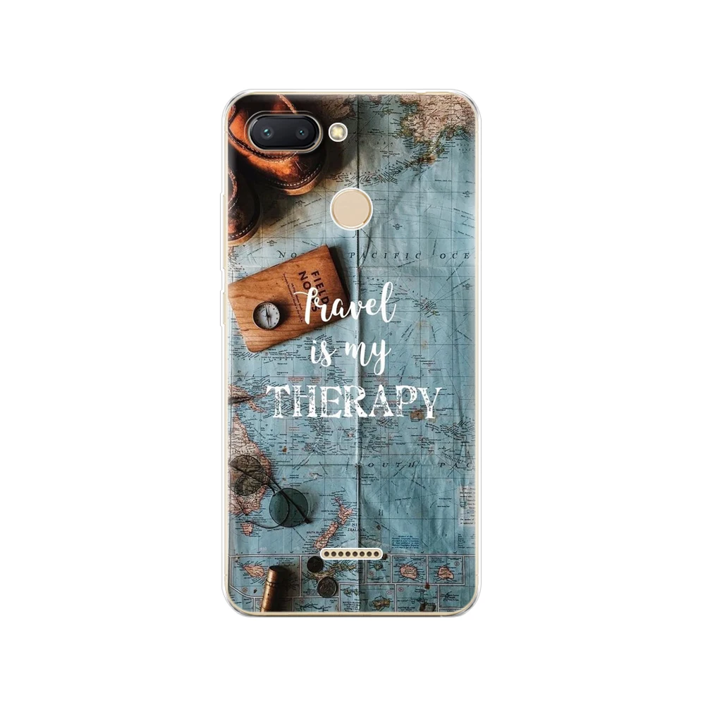 xiaomi leather case silicon case For xiaomi Redmi 6 Pro Case Full Protection Soft tpu Back Cover Phone Cases For xiaomi Redmi 6 bumper Coque best phone cases for xiaomi Cases For Xiaomi