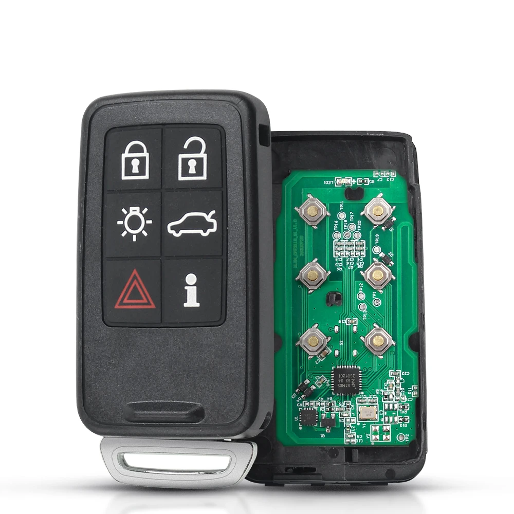 Chiave telecomando per Volvo KYDZ S40 S60 S60L S80 V40 V60 XC60 XC70 5 Button Smart Key KR55WK49264 Smart Car Key 434Mhz 2007-2013 12 Chiave telecomando per Volvo KYDZ S40 S60 S60L S80 V40 V60 XC60 XC70 5 Button Smart Key KR55WK49264 Smart Car Key 434Mhz 2007-2013 - Hac4c862854234649ba31b55c15dc347cm