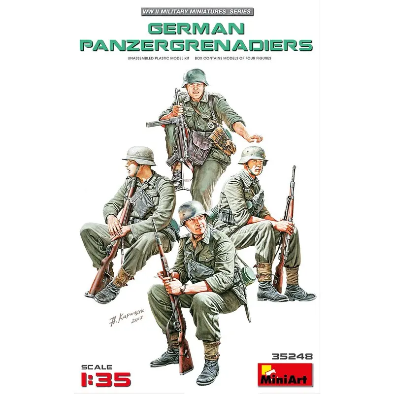 MiniArt 35248 1/35 немецкие Panzergrenadiers-масштабная модель комплект