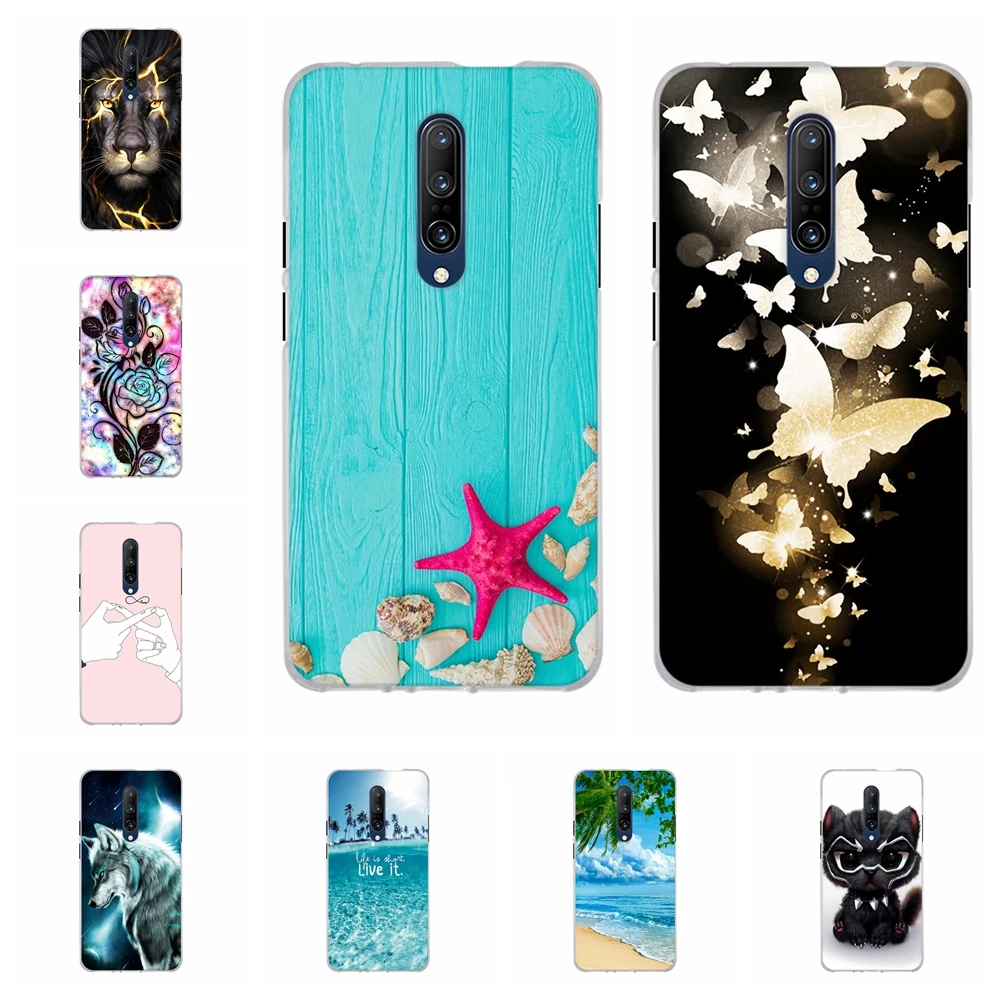 Чехол для телефона OnePlus 7 Pro Ультратонкий Мягкий силиконовый чехол из ТПУ с