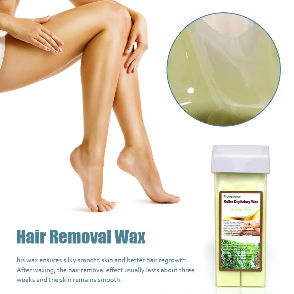 100g Depilatory Wax Roller Natural No Irritation Anti-allergic Painless  Depilatory Wax Roll-on Hot Wax Hair Removal & Depilation - Hair Removal  Cream - AliExpress