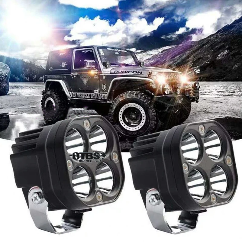 

2pcs 3.1" 40W LED Work Light Bar Combo Off Road Driving Fog Lamp Super Bright 3000LM LED Work Light for Truck Car ATV SUV ATV