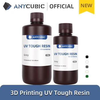 Newest UV Resin ANYCUBIC UV Tough Resin Flexible 3D Printing Material For Photon Mono (X)LCD 3D Printer 365-405nm 1