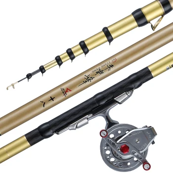 

4.5m-8.1m Short Section Front-end Fishing Rod Super Light Hard Position Telescopic Wedkarstwo Olta Spinning Rod Competition Pole