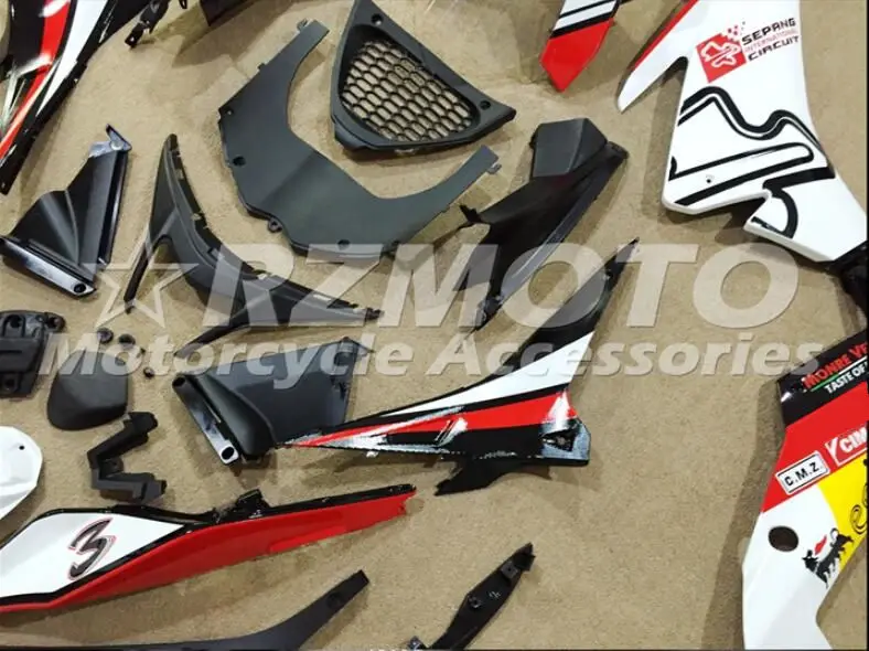 ABS литья под давлением полный обтекатель комплект подходит для Aprilia RSV4 1000 2009- 09 10 11 12 13 14 набор на заказ красный белый черный холодный