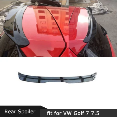 Задний спойлер на крышу из углеродного волокна/АБС крылья заднее окно для Volkswagen VW