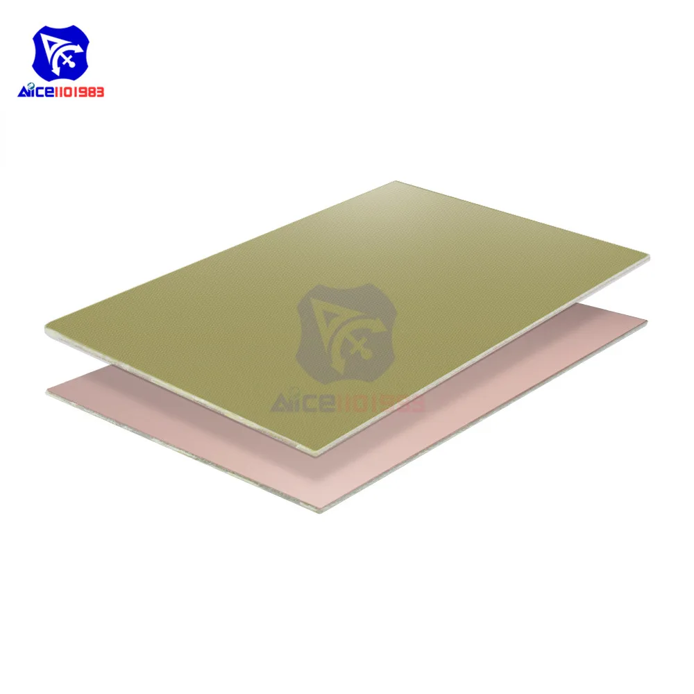 Diymore 10x15 см Односторонняя печатная плата из меди ламинат FR4|Односторонняя PCB| |