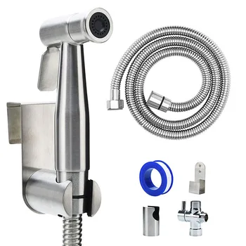

Cleaning Bidet Sprayer Set Accessories Car Hand Held Easy Install ABS Pet Toilet Bathroom Shower Diaper Home Wash Hose Holder