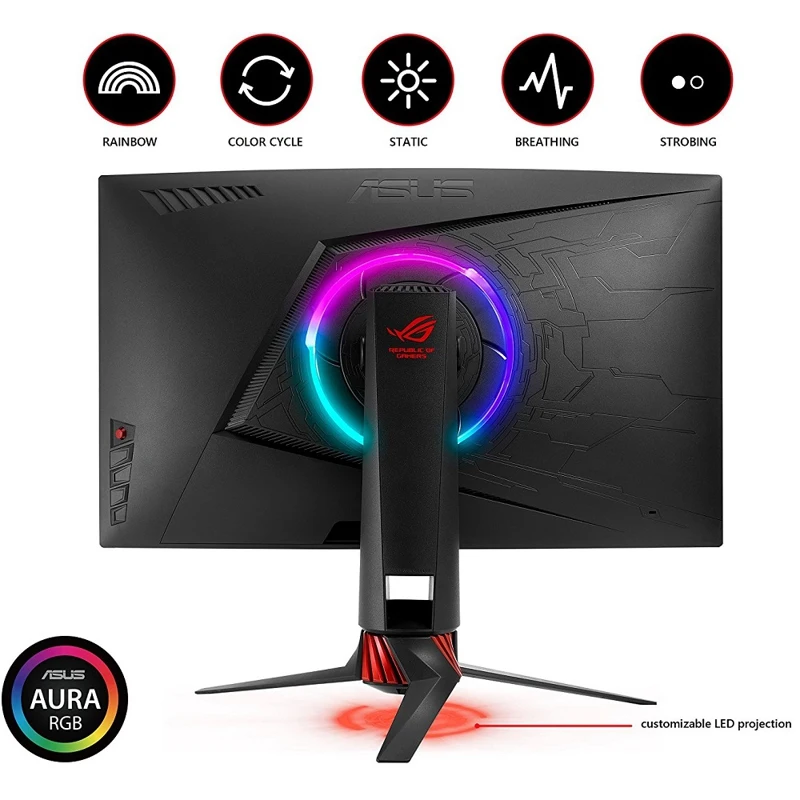 Monitor Asus 2" XG27VQ VA 1920x1080 144Hz FreeSync 300CD/M2 16:9