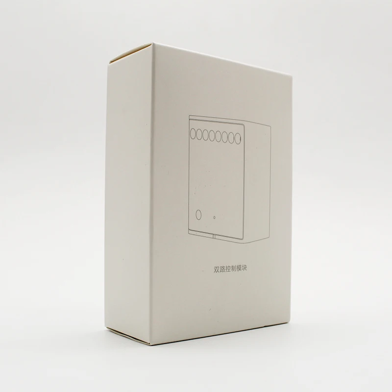 Original Xiaomi Mijia Aqara Wireless Relay Controller Two-way control module 2 channels Work For Mijia APP and Home kit 8