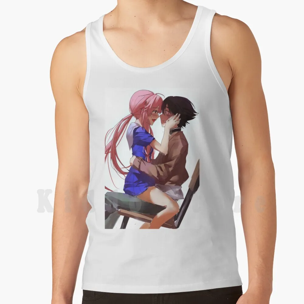 Mirai Nikki Canotte Gilet Senza Maniche Mirai Nikki Anime Manga Future Gasai Yuno Yoshitaka Amano Yukiteru Uryuu