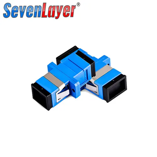 Buy SC-SC flange Fiber Coupler APC Fiber Optic Adapter UPC Optical Simplex Mode SC-SC Fiber Flange PC Connector ftth