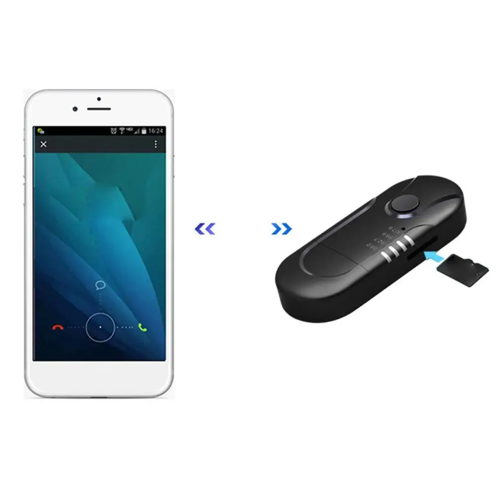 Автомобильный беспроводной приемник Mp3 плеер мини стерео Голосовая гарнитура USB