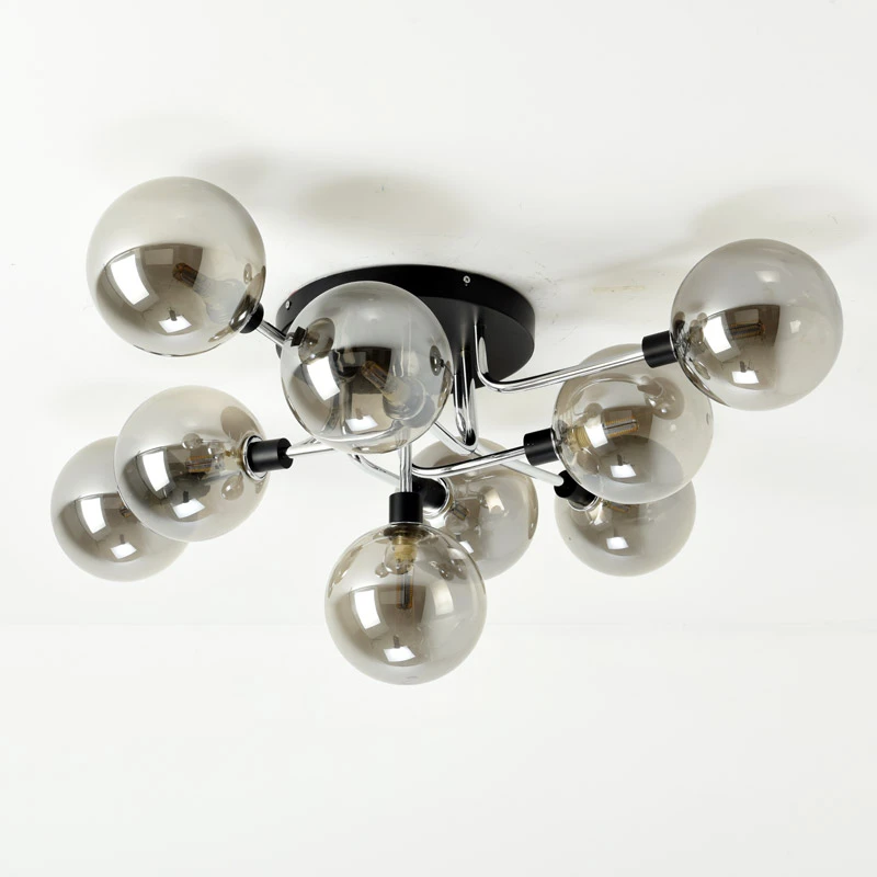 modern black chrome ceiling lights
