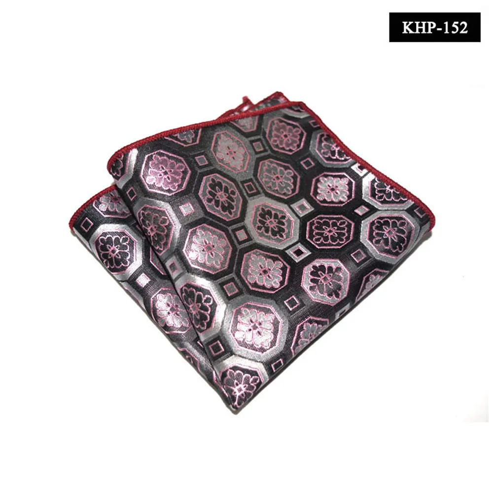 9 шт. Для мужчин геометрический принт Пейсли Свадебный квадратный Карманный вечерние носовой платок YXTIE0311A