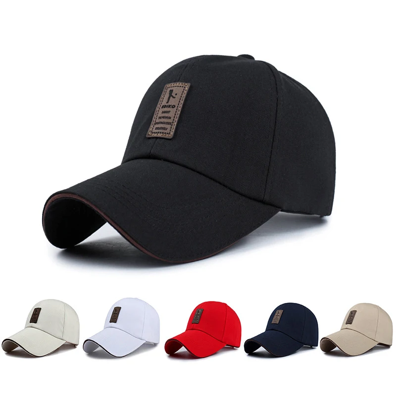

Baseball Cap Men's Adjustable Cap Women Casual Leisure Hats Solid Color Fashion Snapback Summer Fall Hat