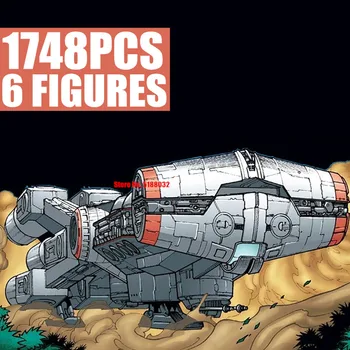 

New 1748PCS 6 Figures Tantive IV Rebel Blockade Runner Fit Star Space Wars Model Building Blocks Bricks Toy Kid Gift Children
